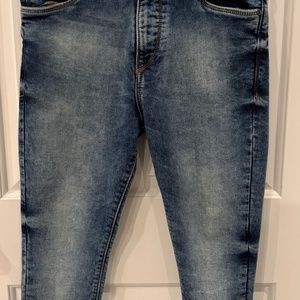 Michael Kors Slim Fit Stretch Acid Wash Jeans Size 34/34
